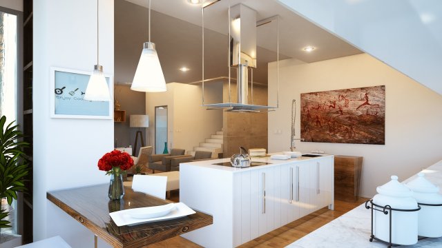 Italian interior design Modelo 3D .c4d .max .obj .3ds .fbx .stl .blend 