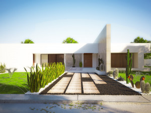 Modern villa 3Dモデル
