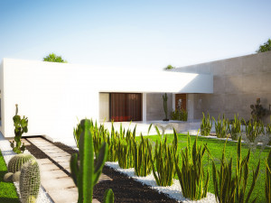 Modern villa 3D Model