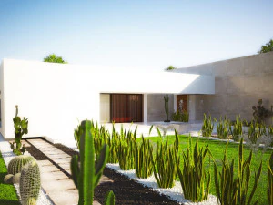 Moderne Villa 3D Modell