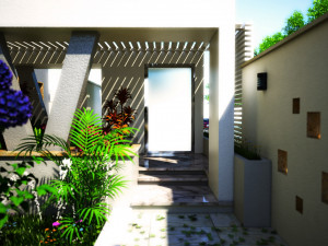 Multi-storey residential building Modello 3D