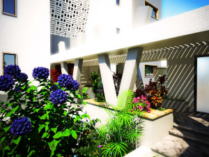 Multi-storey residential building Modello 3D