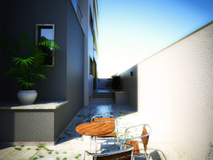 Multi-storey residential building Modello 3D