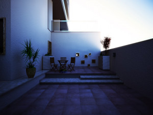 Multi-storey residential building Modello 3D