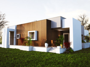 Floor villa 3D Model