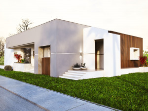 Floor villa 3D Model