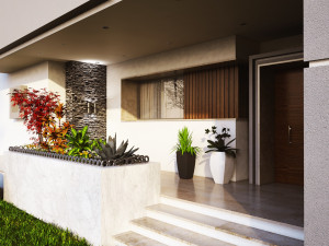 Floor villa 3D Model