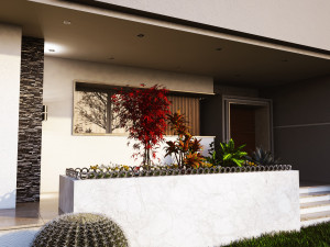 Floor villa 3D Model