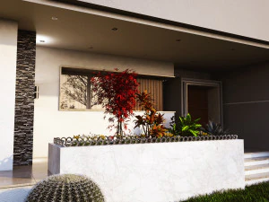 Floor villa 3D Model