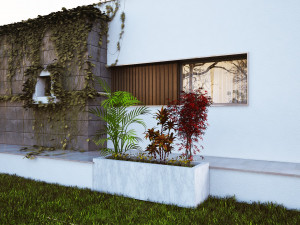 Floor villa 3D Model