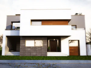 Modern home 3D Model