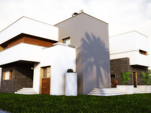 Modern home 3D Model