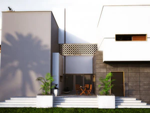 Modern home 3D Model