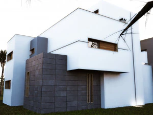 Modern home 3D Model