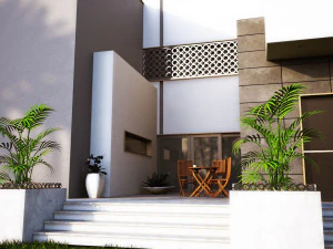 Modern home 3D Model
