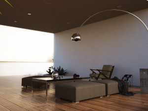 Modern home 3D Модель