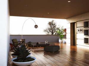 Modern home 3D Модель