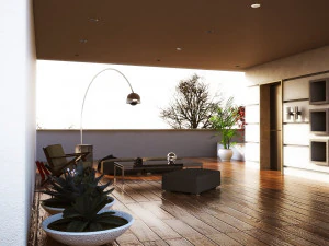 Modern home 3D Model