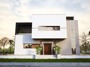 Villa 3D Model