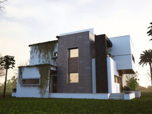 Villa 3D Model