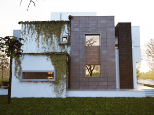 Villa 3D Model