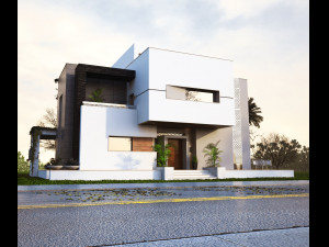 Villa 3D Model