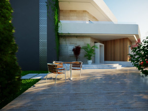 Modern villa 3D Model