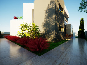 Modern villa 3D Model