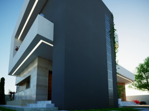 Modern villa 3D Model