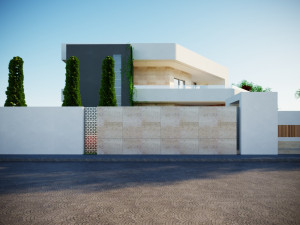 Modern villa 3D Model