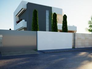 Modern villa 3D Model