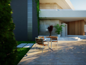 Modern villa 3D Model