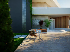 Modern villa 3D Model
