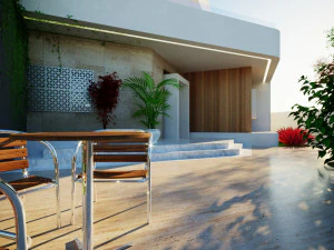 Modern villa 3D Model