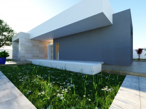 Single villa 3D मॉडल