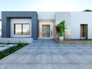 Single villa 3D Model