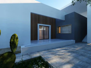 Single villa 3D Model