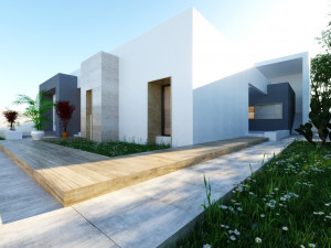 Single villa 3D मॉडल