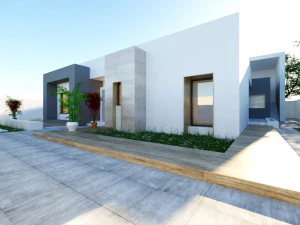 Single villa 3D Model