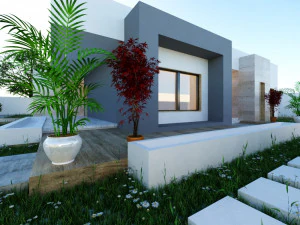 Single villa 3D Model