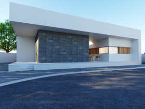 Two-storey villa 3D Model