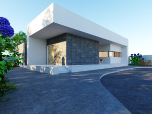 Two-storey villa 3D Model