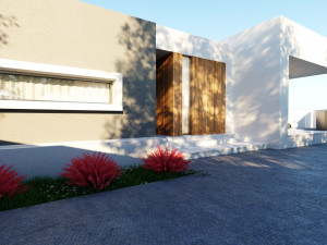 Two-storey villa 3D Model