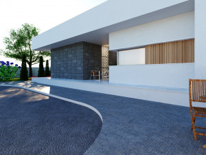 Two-storey villa 3D Model