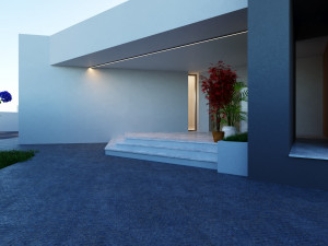 Two-storey villa 3D Model