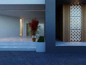 Two-storey villa 3D Model