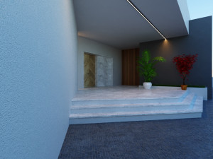 Two-storey villa 3D Model