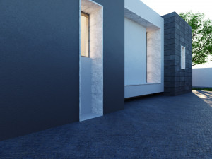 Two-storey villa 3D Model