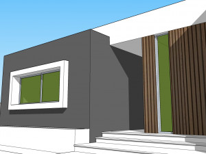 Two-storey villa 3D Model