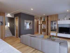 Interior design Scandinavian style 3D Model
